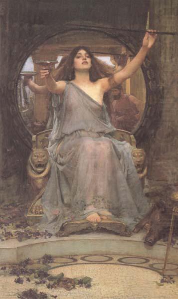 John William Waterhouse Circe offering the Cup to Ulysses (mk41) china oil painting image